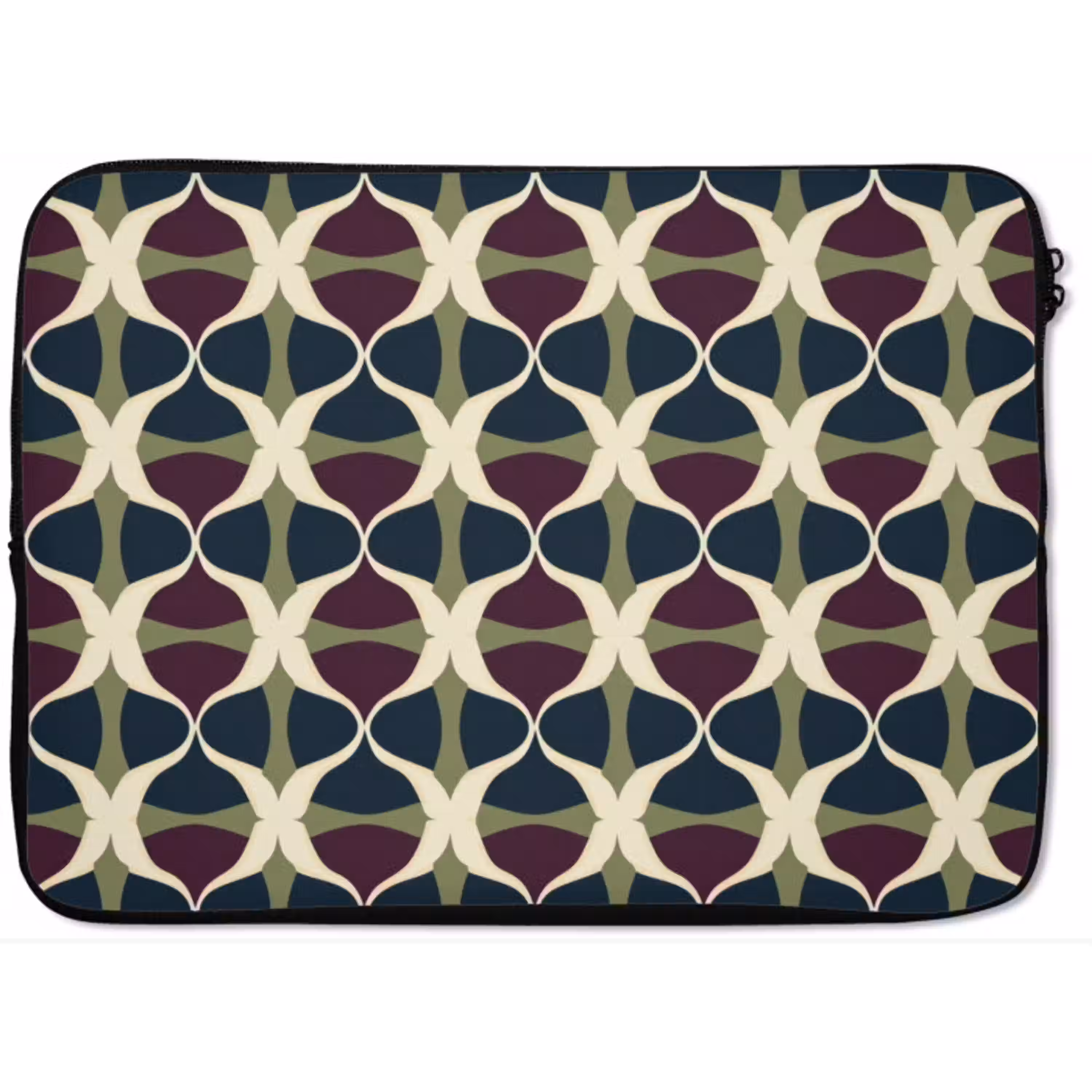 Abstract - Retro - Kleurrijk laptophoes neopreen klein 279 -zkaufland3dotto