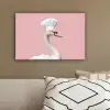 Zwaan - Koksmuts - Mooi - Klassiek canvas 2cm klein -sfeer3