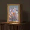 Bloem - Transparant - Pastelkleuren - Druppels Light Box met kabel (Tafellamp) klein -z3d_website