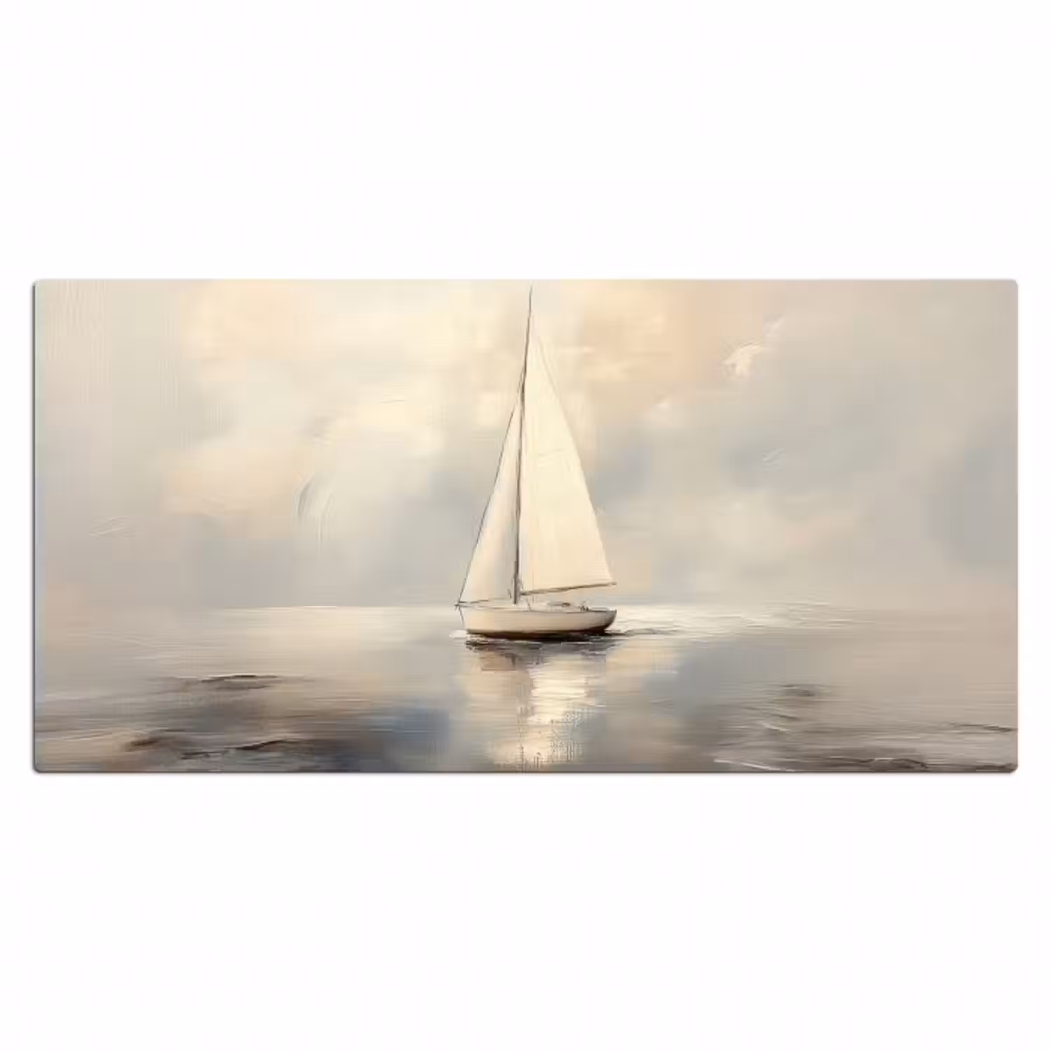 Schreibtischunterlage - Segelschiff - Meer - Bewölkt