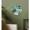 Goud - Marmer - Groen - Luxe - Marmerlook - Grijs Wandcirkel kunststof plaat 5mm dik klein -sfeer3