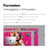 Vrouw - Abstract - Kleurrijk Muismat XXL klein -sfeer5