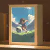 Stadion - Voetballer - Bal Light Box met kabel klein -zzz_3d_website