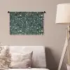 Terrazzo -  Patroon - Kleurrijk - Groen Wandkleed katoen klein 269 -sfeer4