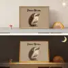 Egel - Snuitje - Bruin - Stekels Light Box met batterij (Wandlamp kind) middel -sfeer3_kind