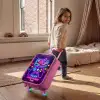Neonbord met controller Kinderkoffer - Roze klein -sfeer1