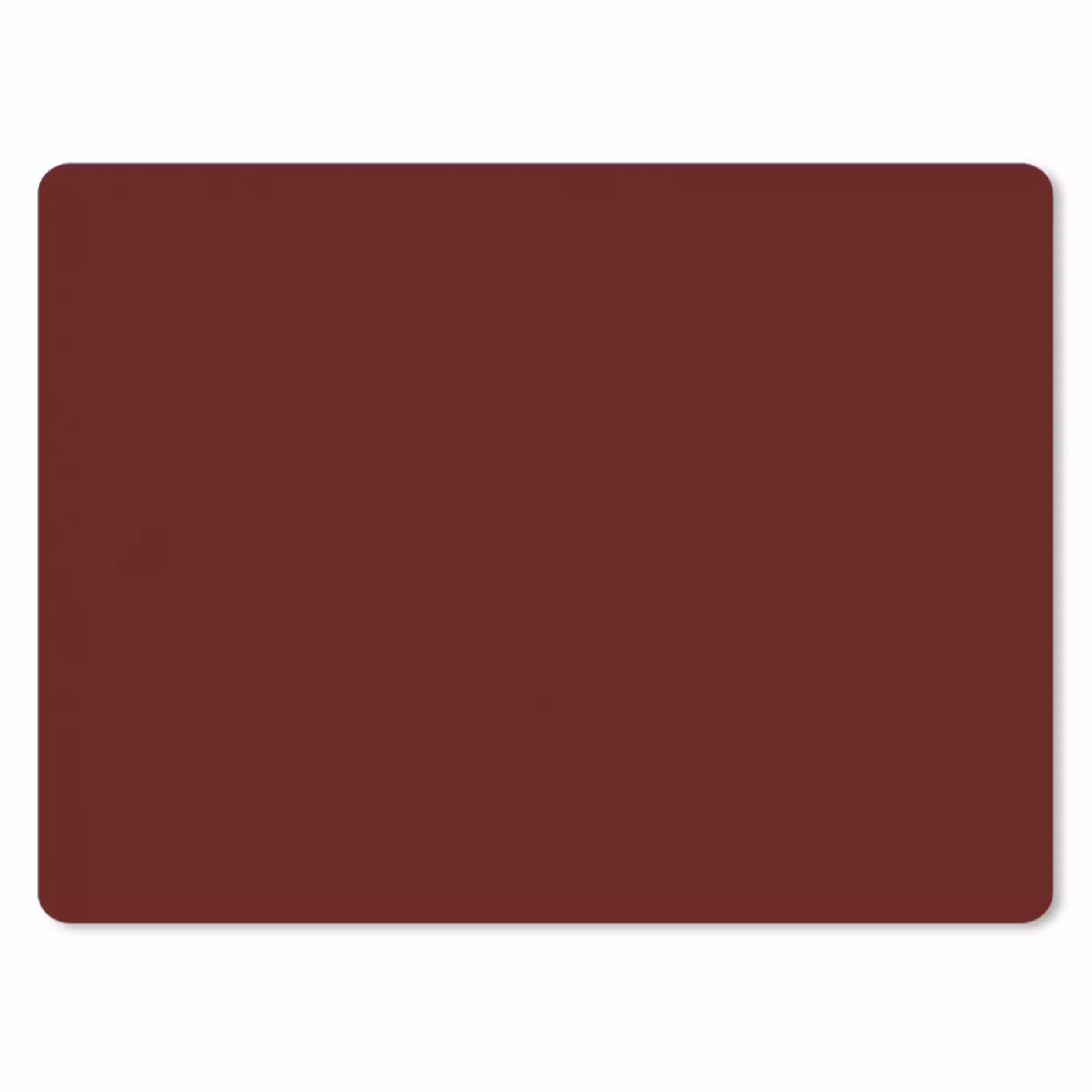 Burnt - Mahogany - Rood muismat rubber klein 262 -3d