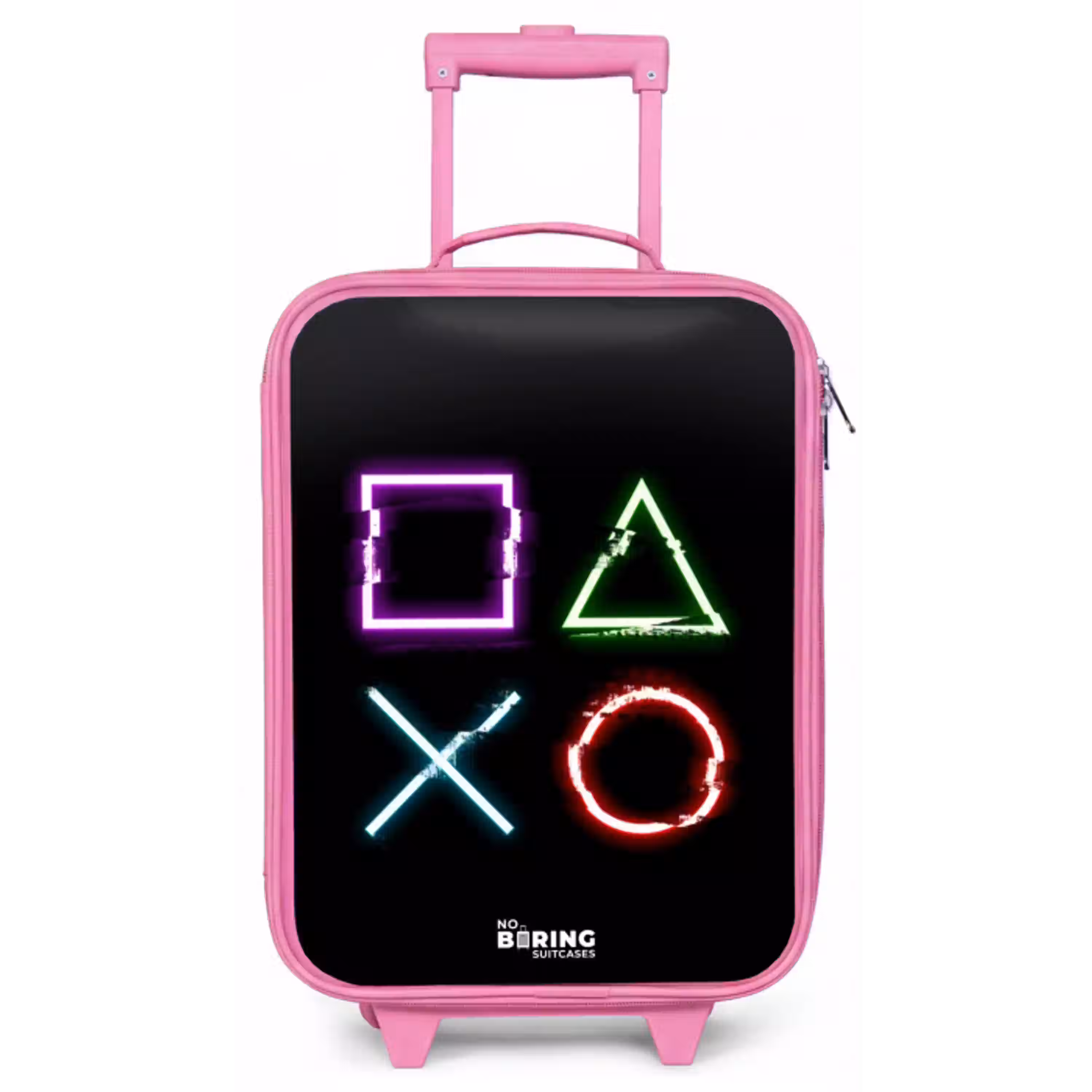 Knoppen van een gameconsole Kinderkoffer - Roze klein -zz3dotto