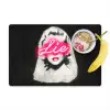Neon - Letters - Vintage - Vrouw Placemat vinyl groot -zzzproduct_Kitchenyeah-website