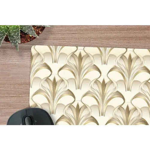 Ornament - Barok - Goud muismat rubber klein 262 -closeup