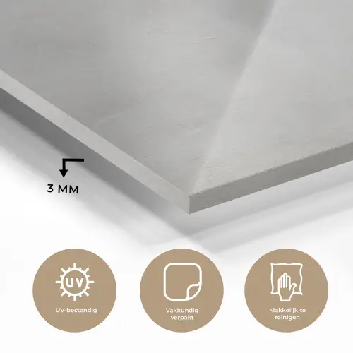 Beton - Grijs - Cement - Industrieel - Structuur plexiglas 5mm klein -sfeer2