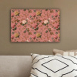 Klassiek - Botanisch - Roze canvas 2cm klein 34 -sfeer3
