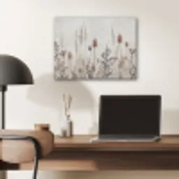 Weidebloemen - Design - Sepia PET vilt klein -sfeer5