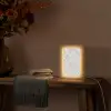 Parelmoerglans - Wit - Schelp Light Box met kabel (Tafellamp) klein 925 -sfeer4