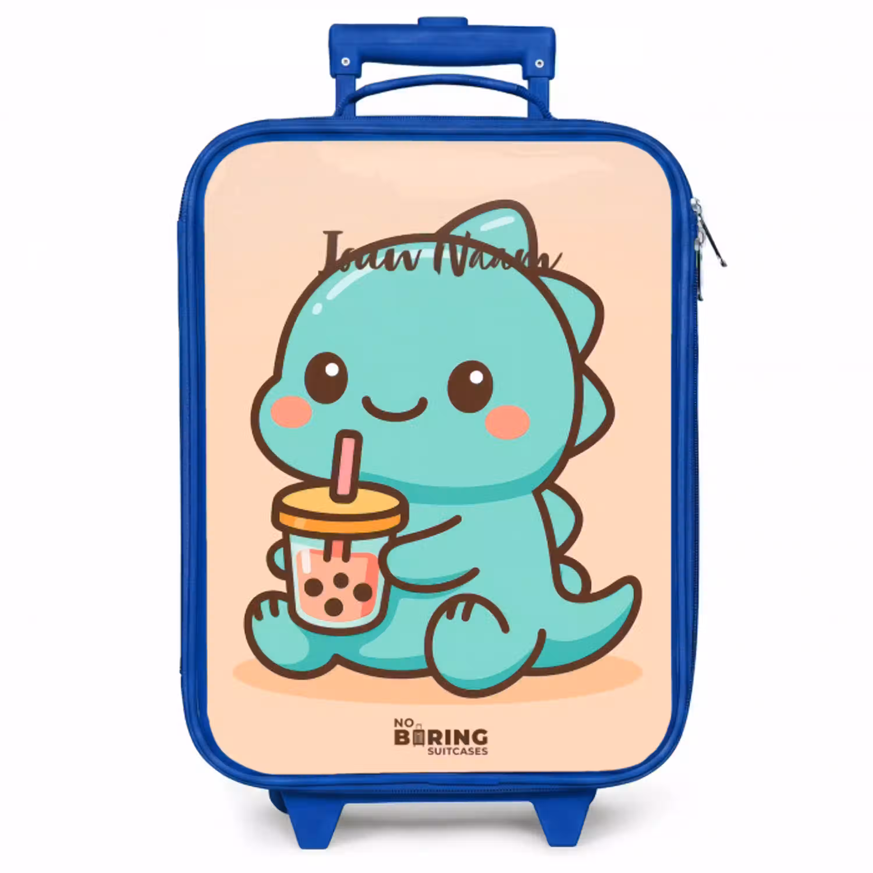 Kawai - Dino - Bubbletea Kinderkoffer - Blauw klein -zzz_website3d