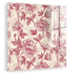 Pioenrozen - Modern -  Rood plexiglas 5mm klein 11 -zzzproduct_nieuw