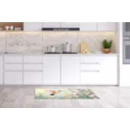 Kolibrie - Illustratie - Kleurrijk Keukenloper - keukenmat middel -sfeer3