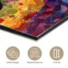 Kunst - Levensboom - Bloemen - Hippie aluminium wit klein -closeup_NL