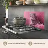 Panter - Luxe - Roze keuken achterwand spatscherm klein -usp_NL