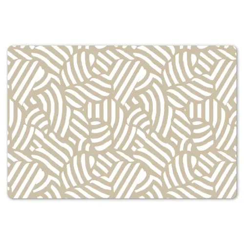 Abstract - Modern - Beige Placemat vinyl groot 368 -zzsfeer1_Kitchenyeah-website