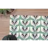 Retro - Modern - Groen muismat rubber klein 262 -closeup