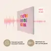 You're doing great - Roze - Kleurrijk PET vilt klein -USP_NL
