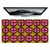 Modern - Patroon - Roze Muismat XXL klein 681 -zzz3d