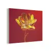 Bloem - Goud - Glazen PET vilt klein -3d