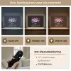 Neon - Vaas - Bloemen Light Box met batterij (Wandlamp) middel -USP_lichtkleurNL