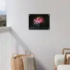 Quote - Bloemen - Vaas - Neon tuinposter los doek klein -sfeer8