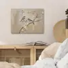 Vogels - Bloesemtak - Bloemen - Oranje PET vilt klein -sfeer3