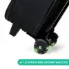 Dino - Natuur - Groen Kinderkoffer - Zwart klein -wiel_NL