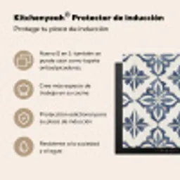 Tegels - Spaans - Patronen - Keramiek Inductie beschermer vinyl 3mm middel -zzzzzzusp-haakje_ES