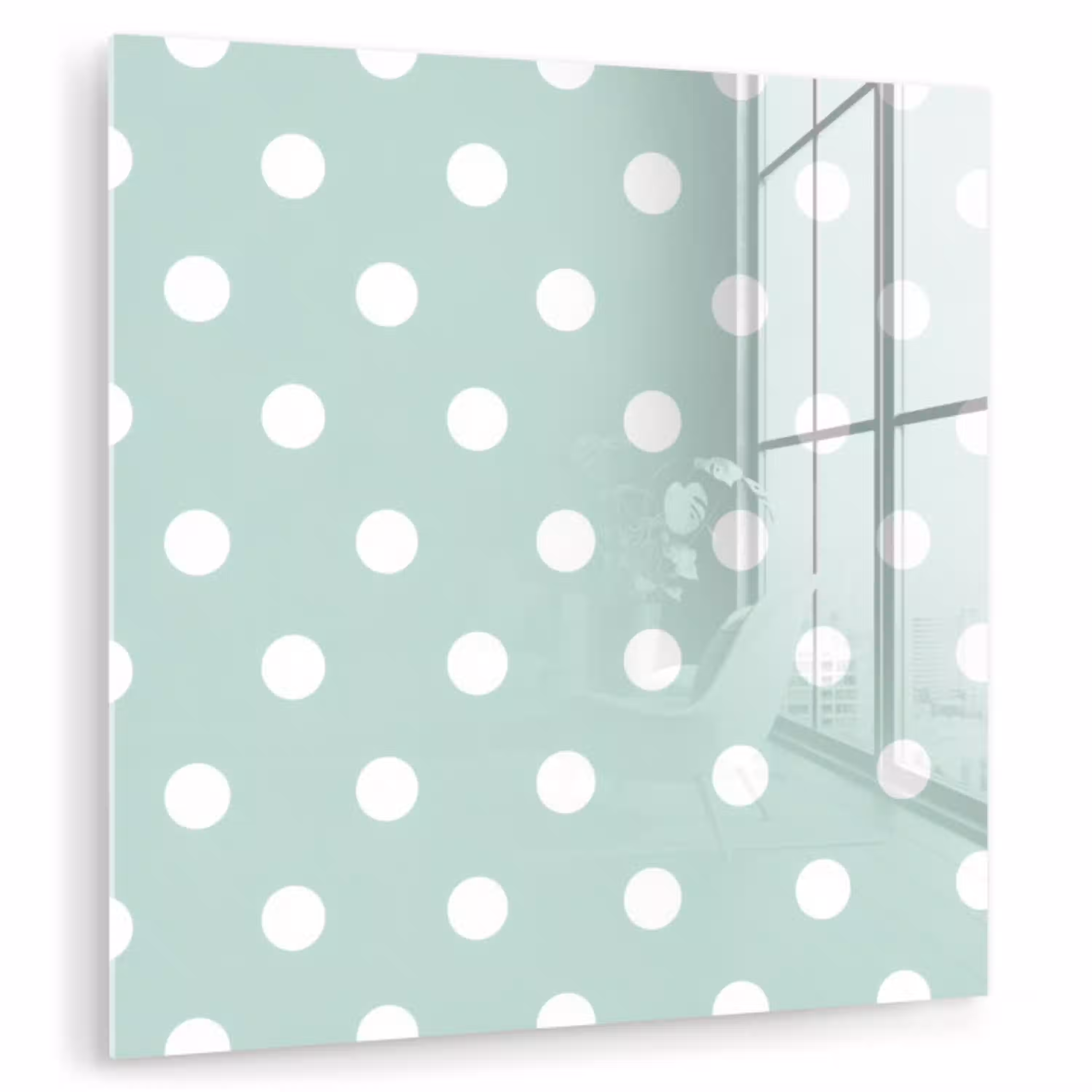 Klassiek - Polka - Groen plexiglas 5mm klein 11 -zzzproduct_nieuw