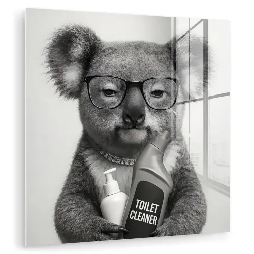 Koala - Bril - Toilet plexiglas 5mm klein -zzzproduct_nieuw