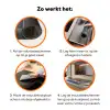 Schotse Hooglander - Koeienkop - Landschap - Natuur - Koe Inductie beschermer vinyl 3mm klein -zzzzzzz-td-werking