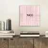 Nice - Strepen - Roze plexiglas 5mm klein -sfeer1