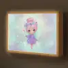 Fee - Paars - Glinsters Light Box met batterij (Wandlamp kind) middel -z3d_website