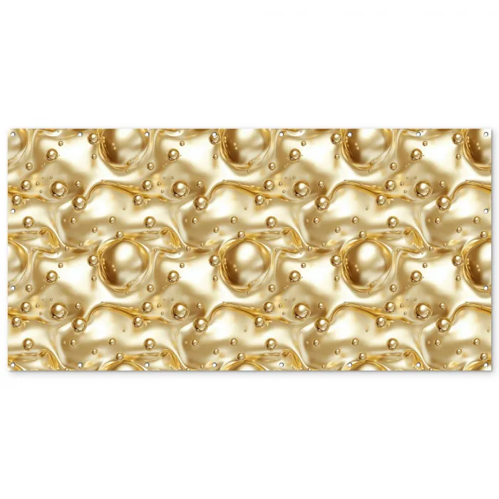 Vloeibaar - Druppels - Goud Balkonbeschermer Duitsland klein 596 -zz_3d