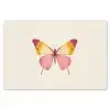 Vlinder - Illustratie - Roze Placemat vinyl groot -zzsfeer1_Kitchenyeah-website