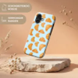 Croissant - Speels - Blauw Toughcase MagSafe Apple iPhone 17 klein 1017 -USP_RandenV_NL