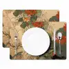 Kat - Sierlijk - Bloemen Placemat vinyl groot -zzsfeer2_Kitchenyeah-website