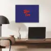 Yes fun - Rood - Blauw - Stippen PET vilt klein -sfeer5