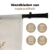 Haas - Dier - Bohemian - Pastel kleuren Wandkleed katoen klein -sfeer2