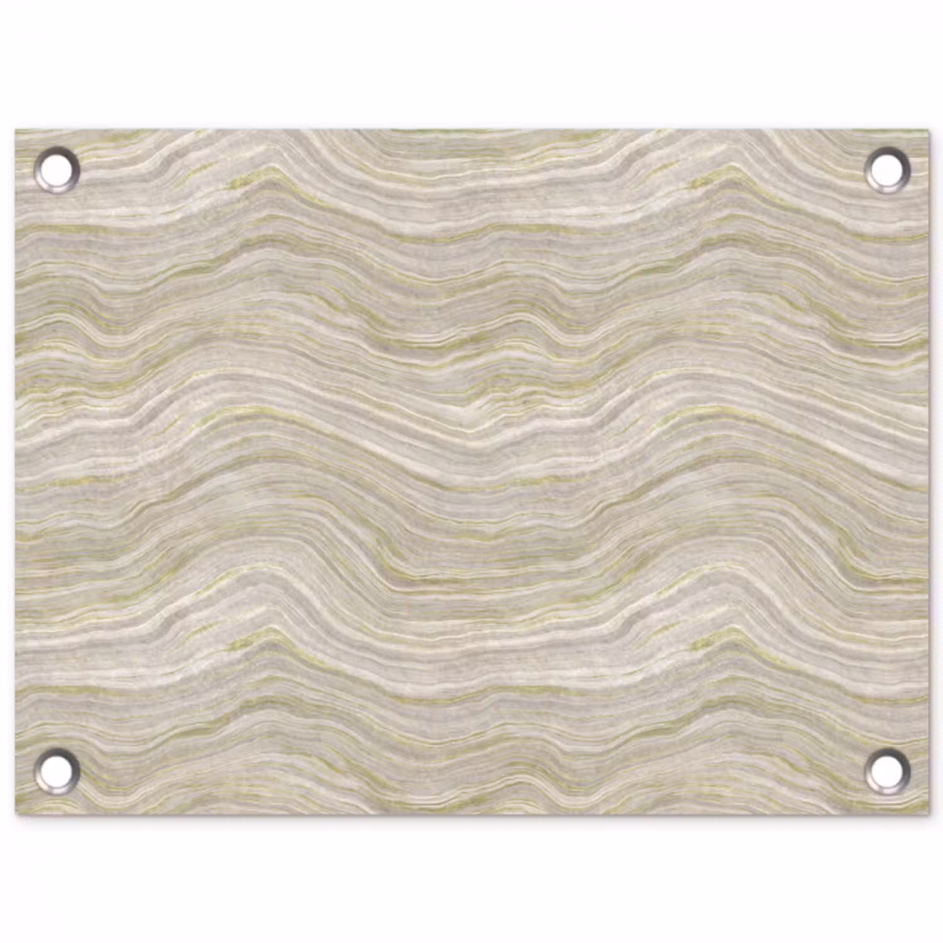 Patroon - Sereen - Groen tuinposter los doek klein 239 -3d