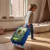 Voetbal - Jongen - Bos Kinderkoffer - Blauw klein -sfeer1