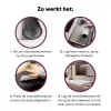 Sporen van Verleden Inductie beschermer vinyl 3mm klein -zzzzzzz-cc-werking