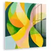 Abstract - Geel - Roze - Groen plexiglas 5mm klein -zzzproduct_nieuw