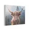 Schotse hooglander - Koe - Dieren - Berg - Natuur PET vilt klein -3d