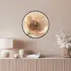 Bloem - Minimalistisch - Groen Fotolijst rond zonder passe partout klein -sfeer3
